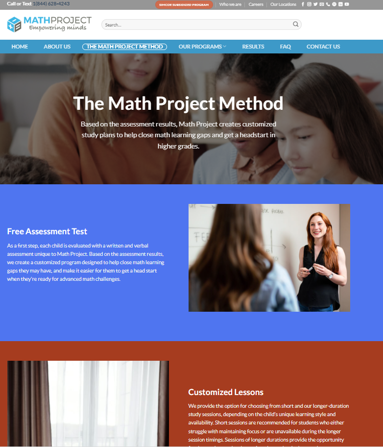 Math Project Web Design – 247 Bizco